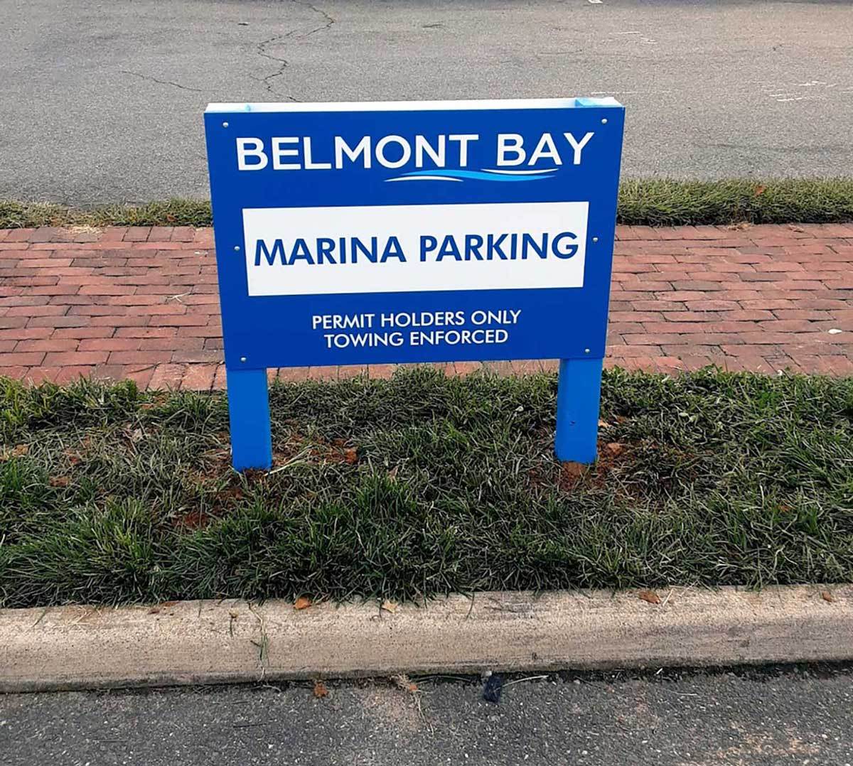 Belmont_Bay_Marina_Parking
