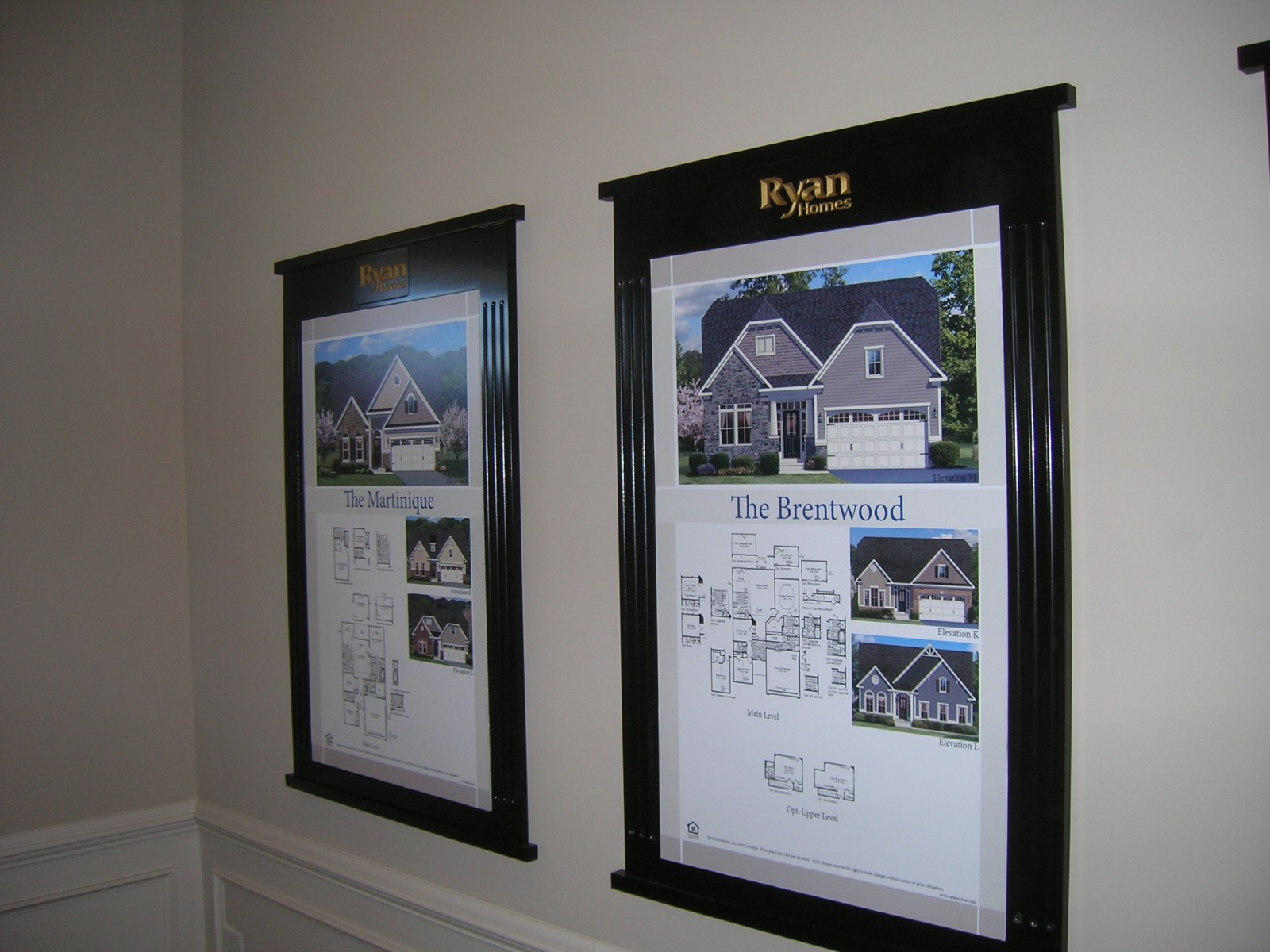 Ryan-Homes-framed-displays